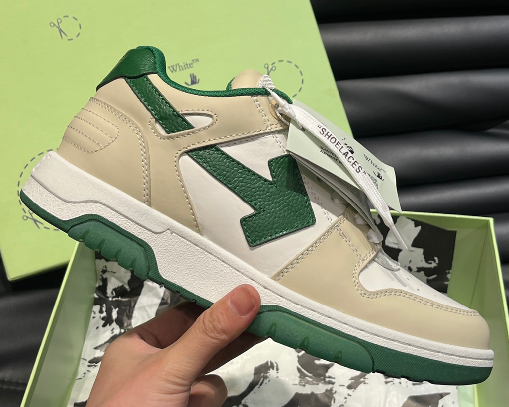 OFF Blancos con verde