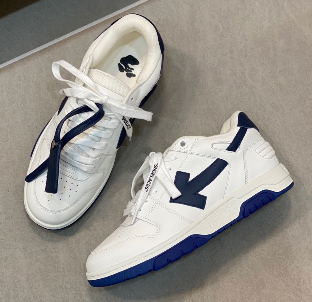 OFF Blancos con azul