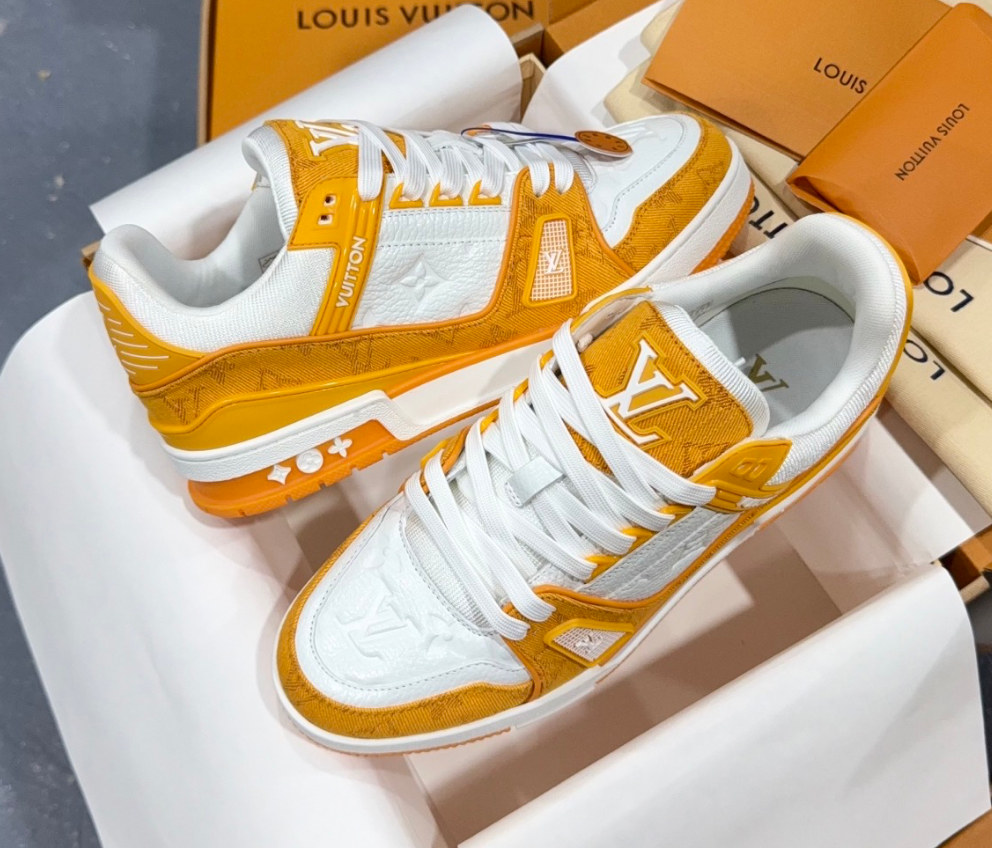 LV Amarillo con blanco